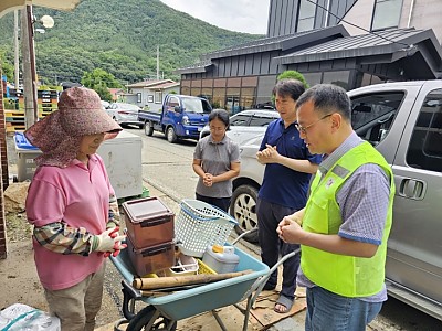 도움의 손길에 화답하는 한국교회