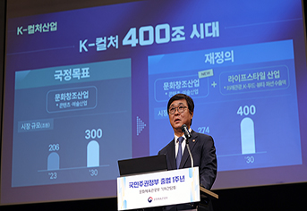 K-콘텐츠·관광 지표 '역대 최고'…문화체육관광부, 정책 성과 발표